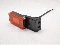 Breedtelamp LED oranje, met flex. steun
