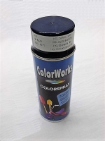 Spuitbus staalblauw hoogglans RAL 5011 ColorWorks, 400 ml.