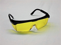 Veiligheidsbril met geel glas