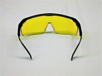 Veiligheidsbril met geel glas
