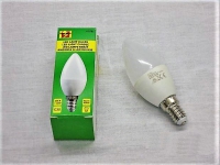LED lamp kaars 3 W. en E14 fitting