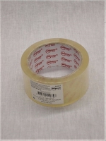 Tape, verpakkingstape transparant, 50 m. x 48 mm. per rol