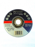 Doorslijpschijf 125 x 1 mm Quantex by Unico, RVS/ijzer, per stuk