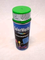 Spuitbus geelgroen hoogglans RAL 6018 ColorWorks, 400 ml.