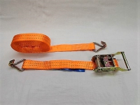 Spanband met ratel 2 T. oranje 7 meter