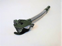 Schenktuit gegalvaniseerd, flexibele tuit met groen gelakte uiteindes voor metalen jerrycan