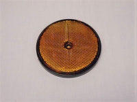 Reflector rond 85 mm, oranje