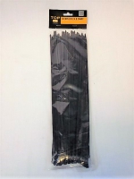 Tie-rib 370 x 4,8 mm zwart, zak 100 stuks