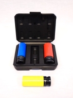 Doppenset voor lichtmetalen velgen 3-delig