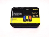 Doppenset voor lichtmetalen velgen 3-delig