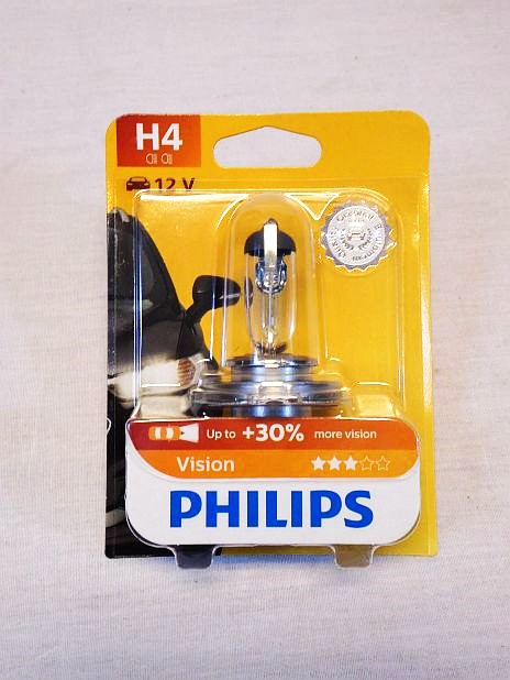 Autolamp H4 12 V. 60/55 W. Philips