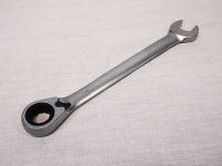 Steek-ringratelsleutel 13 mm satin-finish