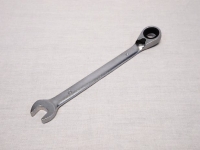 Steek-ringratelsleutel 10 mm satin-finish