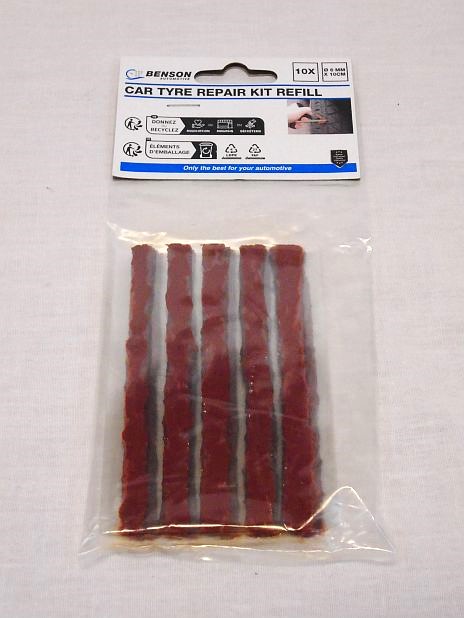 Autoband reparatieset, veters (proppen) navulset 10 stuks