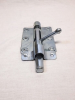 Deurschuif/grendel rond,  gegalvaniseerd, 100 mm