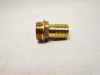 Vaareind/slangkoppeling 1 inch x 26 mm, messing