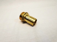 Vaareind/slangkoppeling 1 inch x 26 mm, messing