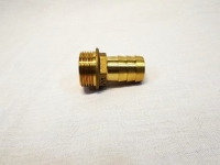 Vaareind/slangkoppeling 3/4 inch x 20 mm, messing