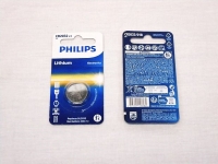 Batterij knoopcel CR 2032 lithium Philips, per stuk