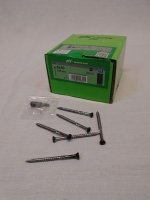 Potdekselschroef  RVS C2 zwarte kop, 4.0 x 50 mm, doos 200 stuks