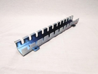Metalen rail voor 12 schroevendraaiers, 37 cm lang
