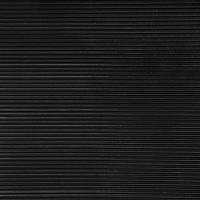 Rubber mat 1 meter breed, motief fijne rib
