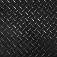 Rubber mat 1 meter breed, motief diamant
