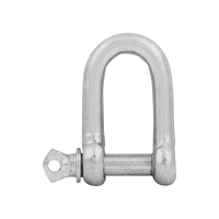 D-sluiting 8 mm verzinkt, per stuk