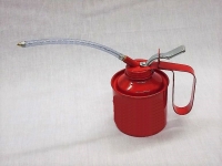Oliekan 300 ml rood met flexibele tuit
