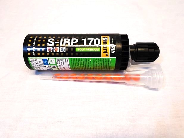 Chemisch anker S-IRP, koker 170 ml. met mixtuit