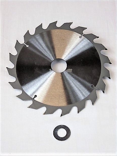 Zaagblad 165 mm 24T. asgat 30/20 mm