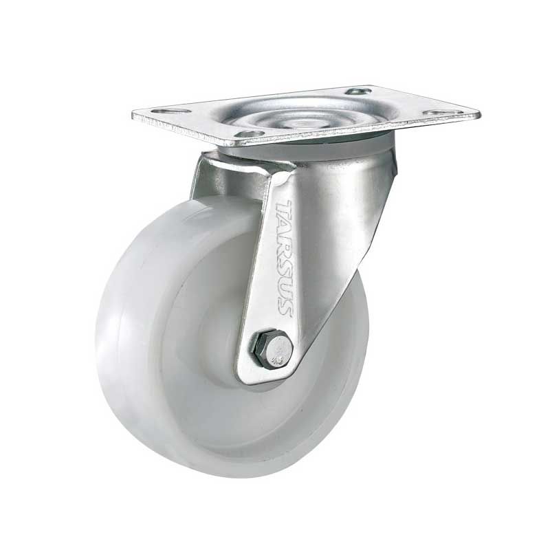 Zwenkwiel 125 mm Tarsus met nylon wiel, max. 120 kg