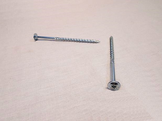 Tellerkop/Houtconstructieschroef 6.0 x 120 mm T30, per stuk