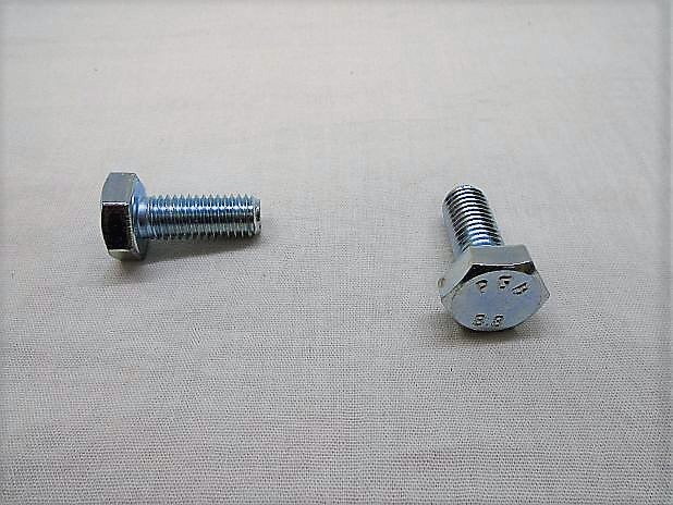 Zeskanttapbout M10 x 50 mm verzinkt, per stuk