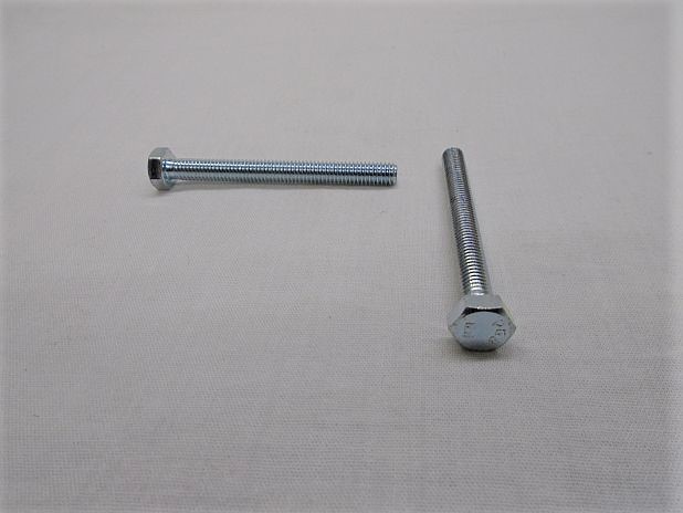 Zeskanttapbout M8 x 25 mm verzinkt, per stuk