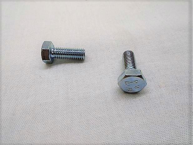 Zeskanttapbout M6 x 10 mm verzinkt, per stuk