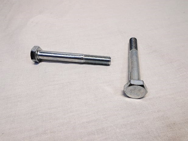 Zeskantbout M10 x 80 mm verzinkt, per stuk