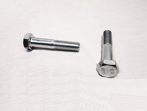 Zeskantbout M12 x 60 mm verzinkt, per stuk