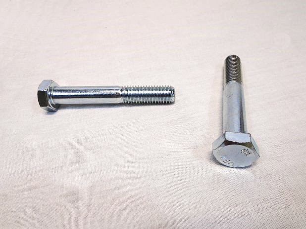 Zeskantbout M12 x 80 mm verzinkt, per stuk