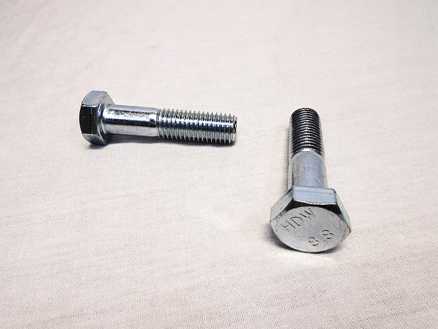 Zeskantbout M14 x 60 mm verzinkt, per stuk