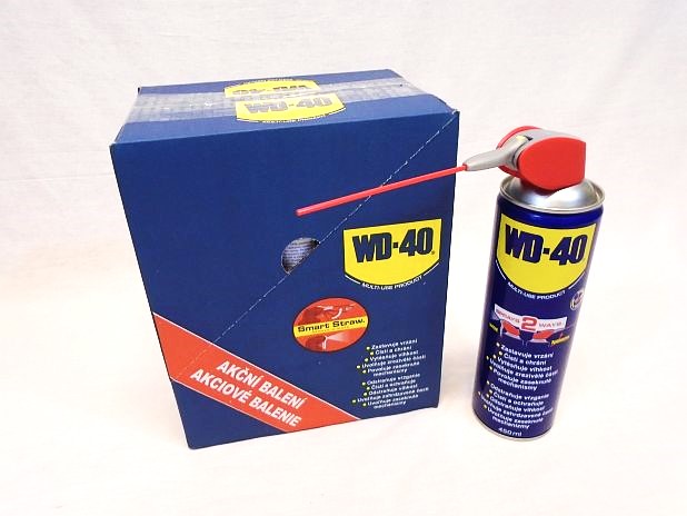 Spuitbus WD-40 smeermiddel met smartstraw 450 ml., doos 6 stuks