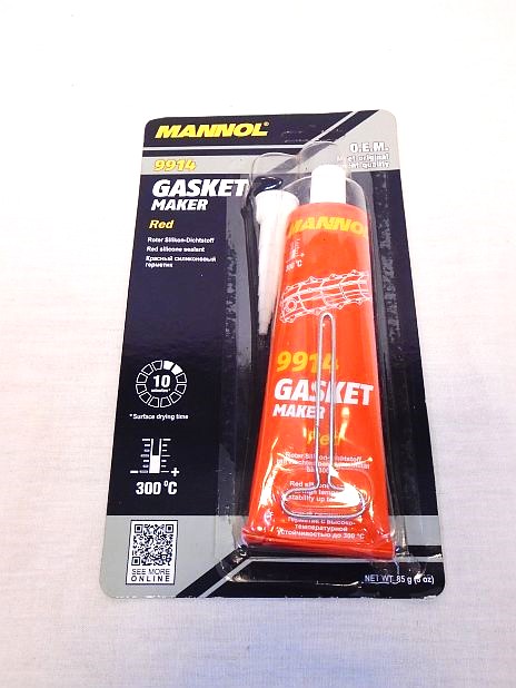 Vloeibare pakking rood, Mannol, tube 85 g.