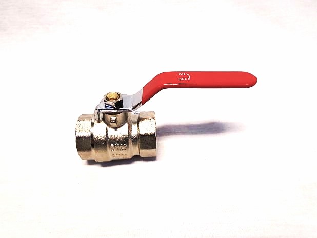 Kogelkraan 1 inch 2x binnendraad