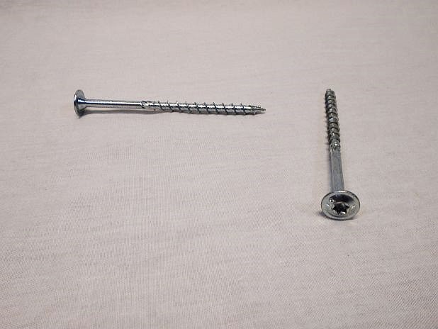 Tellerkop/Houtconstructieschroef 6.0 x 100 mm T30, per stuk