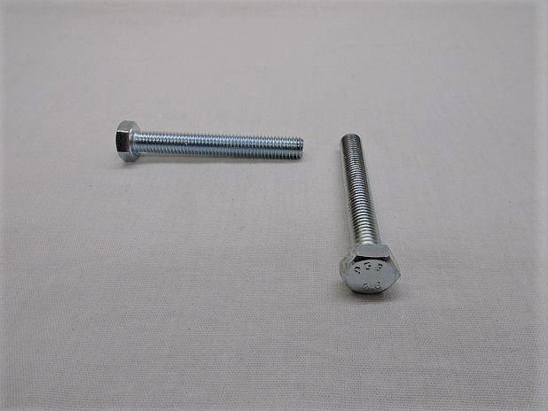 Zeskanttapbout M8 x 70 mm verzinkt,  per stuk