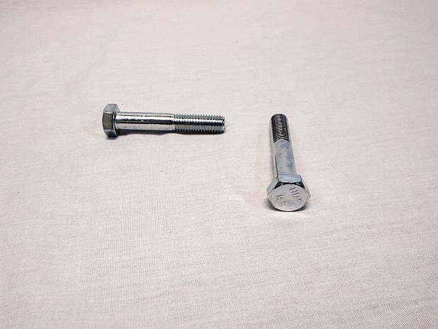 Zeskantbout M12 x 70 mm verzinkt, per stuk