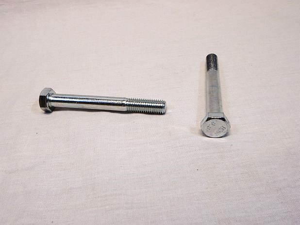 Zeskantbout M12 x 100 mm verzinkt, per stuk