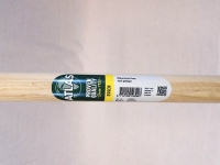 Steel voor bats, sterk gebogen, essen, 100 cm. lang