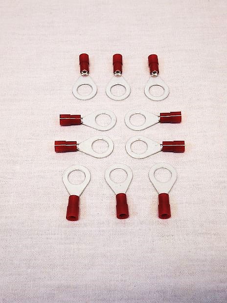 Kabelschoenen oog rood Cimco met M8 gat, per 10 stuks