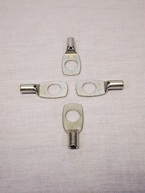 Kabelschoen onge&iuml;soleerd 16 mm2 met M12 gat, per stuk